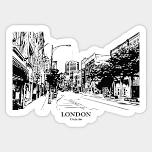 London - Ontario Sticker